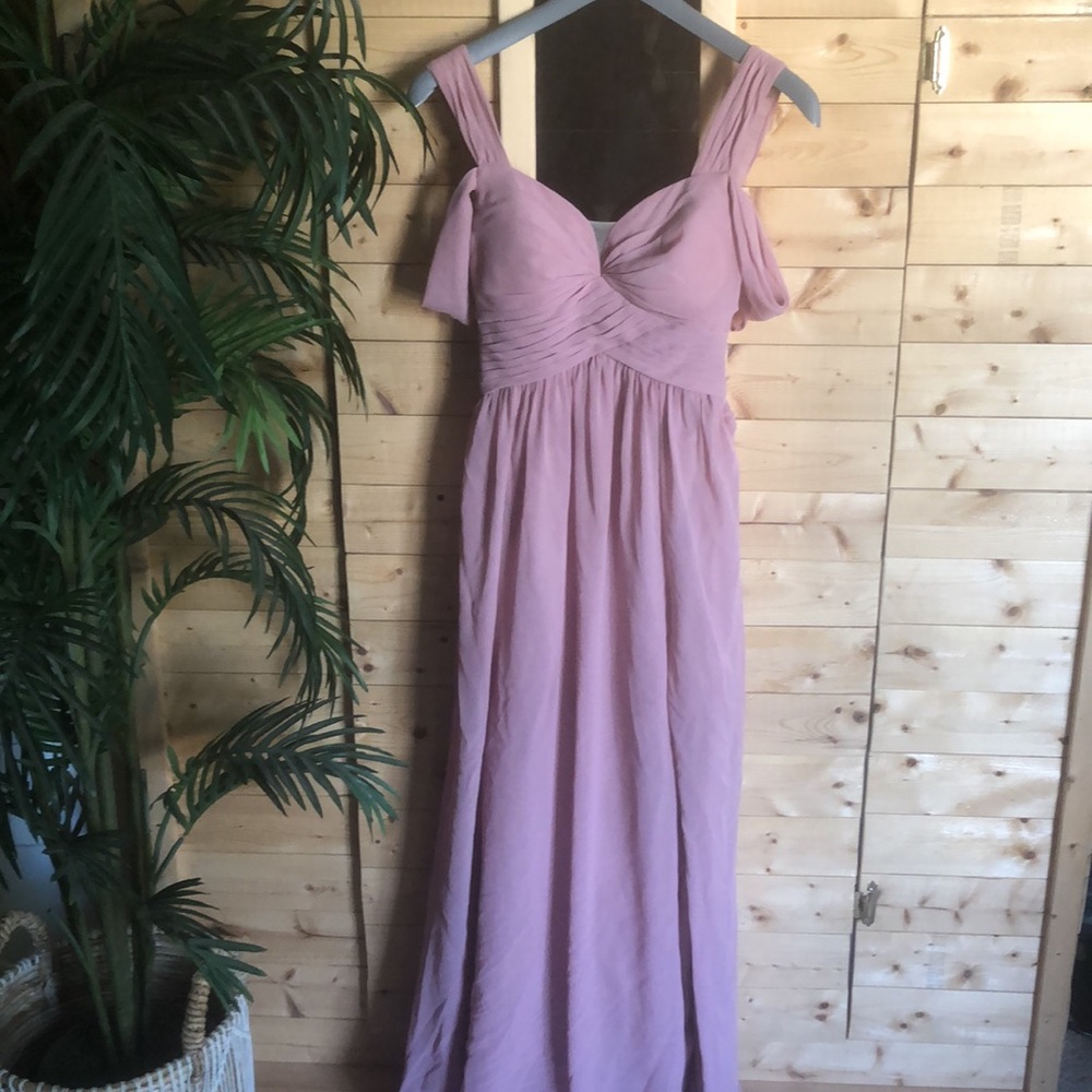 Dusty Rose colored dress